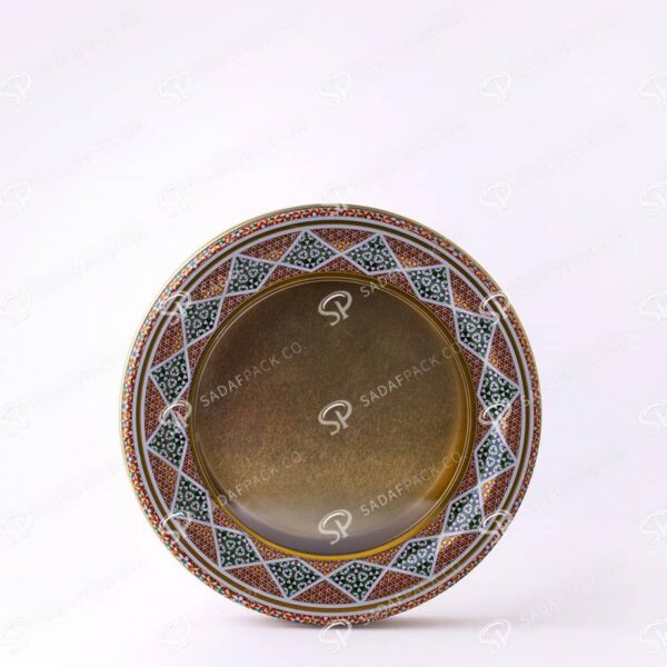 قوطی فلزی قطر 17 سانتی متر