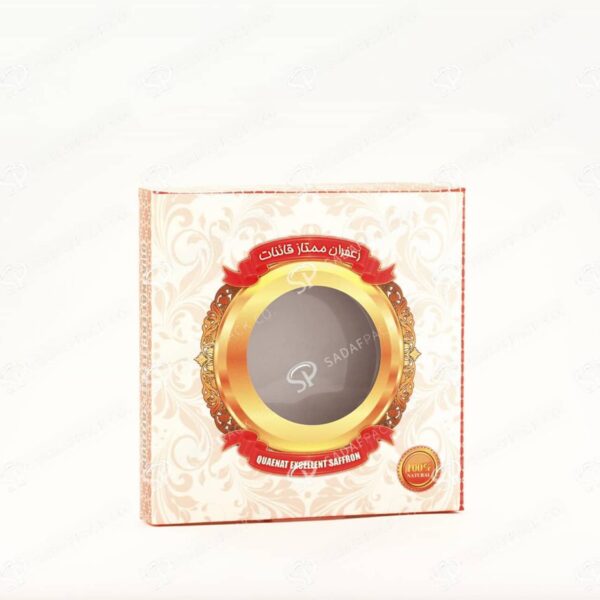 باکس مقوایی قوطی 1 گرم فلزی