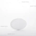 ظرف کریستالی شفاف بیضی ۴ اسپانیا برای بسته‌بندی زعفران محصول صدف پک