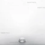 ظرف کریستالی چشمی نقلی صدف پک از زاویه سه رخ برای بسته بندی زعفران