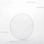 ظرف 12 تخت کریستال صدف پک برای بسته‌بندی زعفران از زاویه سه رخ