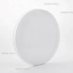 ظرف کریستالی 15 متوسط اسپانیا صدف پک، نمای سه رخ برای نمایش طراحی و حجم بسته بندی زعفران