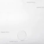 ظرف کریستالی کوچک مدل ثوتی تولید صدف پک، با طراحی خاص برای بسته‌بندی زعفران و هل صادراتی، نمایش داده شده از زاویه سه‌رخ.