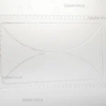 سینی مستطیل کریستال 200 صدف پک از زاویه سه رخ، ایده‌آل برای نمایش و بسته‌بندی شیرینی و خشکبار