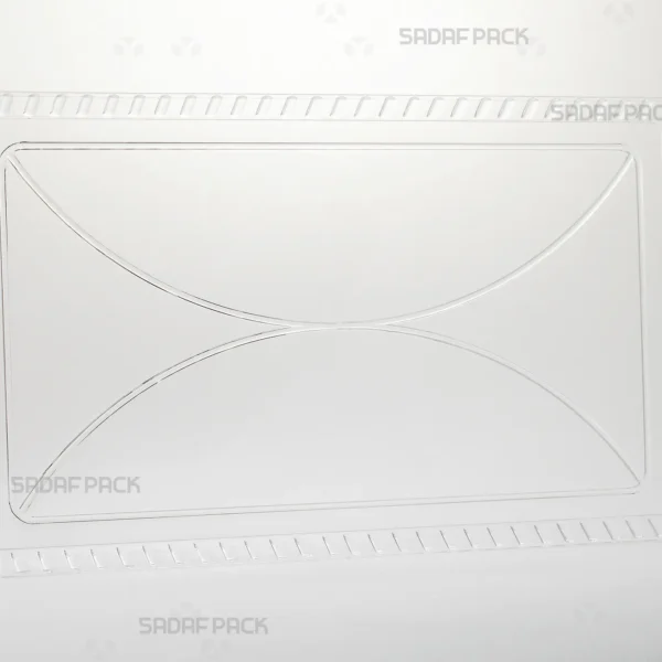 سینی مستطیل کریستال 200