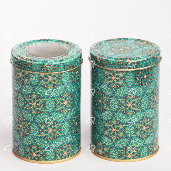 قوطی فلزی قطر 7 سانتی متر