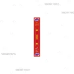 برچسب نواری برش‌دار 15×3 سانتی‌متر صدف پک با طرح گل زعفران و قابلیت چاپ برای پلمپ کردن درب قوطی‌های کریستالی و فلزی زعفران