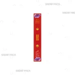 برچسب نواری برش‌دار 19×3 سانتی‌متر صدف پک با طرح گل زعفران و قابلیت چاپ برای پلمپ کردن درب قوطی‌های کریستالی و فلزی زعفران