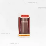 باکس مقوایی قوطی کریستالی الماس کوچک صدف پک با قوطی کریستالی الماس کوچک و مقر زرشکی رنگ داخلی برای بسته‌بندی لوکس هدیه صادرات و سوغات