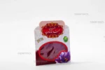 پاکت 11*10 سفید طرح جدید صدف پک پر از زعفران برای بسته‌بندی نیم مثقال زعفران سرگل