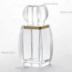 ظرف کریستالی آذین لارج صدف پک از زاویه سه رخ