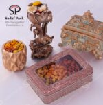 قوطی فلزی مستطیل 14 * 10 - تصویر 18