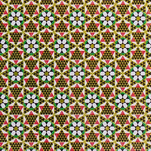 پترن و طرح خاتم سبز ظروف فلزی صدف پک، این طرح به صورت عمومی روی قوطی های فلزی صدف پک چاپ میشود. این طرح برگرفته از هنر خاتم کاری اصیل ایرانی است.